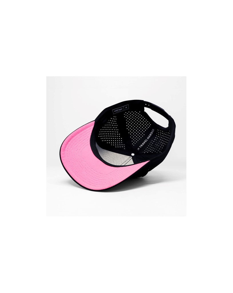 VEN - Performance Hat - Negra & Rosado