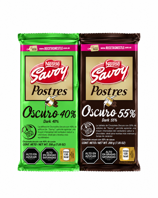 Chocolate Savoy Postres 200 gr