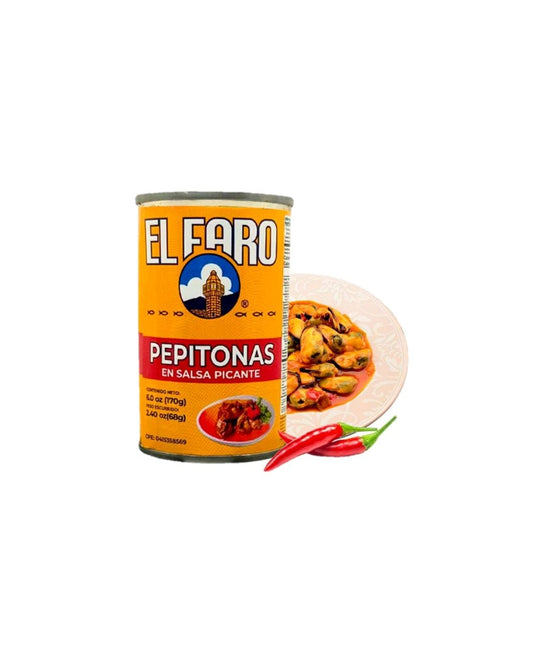 Pepitonas en Salsa Picante El Faro 170 gr