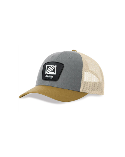 VEN - Trucker Hat - Gris y Mostaza